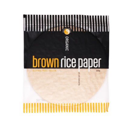 Spiral Foods rice paper 200G pack for healthy wraps