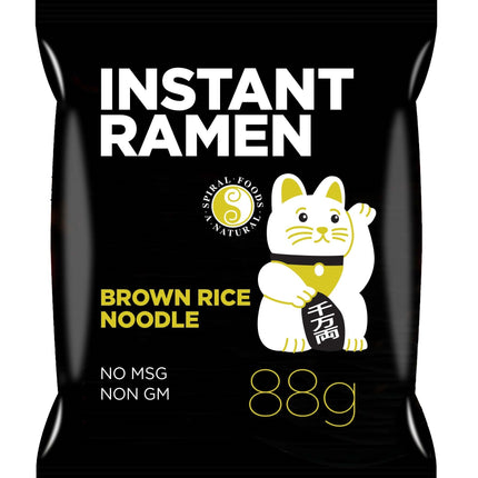 Spiral Foods Brown Rice Ramen 88G package front