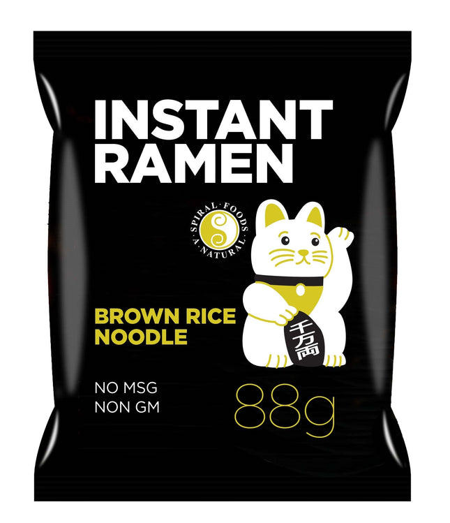 Spiral Foods Brown Rice Ramen 88G package front