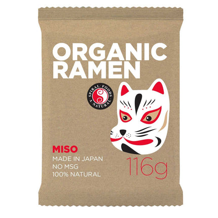 Spiral Foods Miso Ramen 116G package front view
