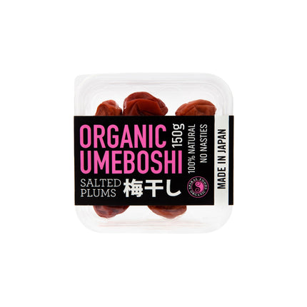 Spiral Foods umeboshi plums 150g pack, organic and flavorful
