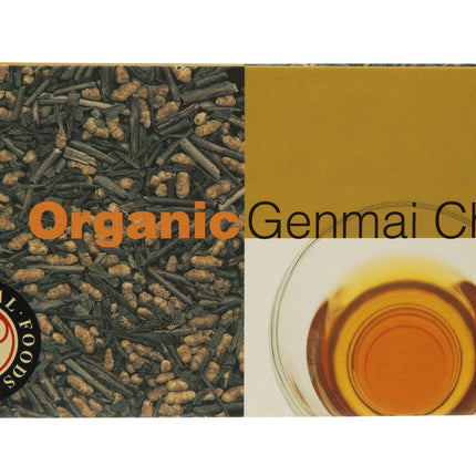 Spiral Foods Genmaicha tea bags in 40g sachets