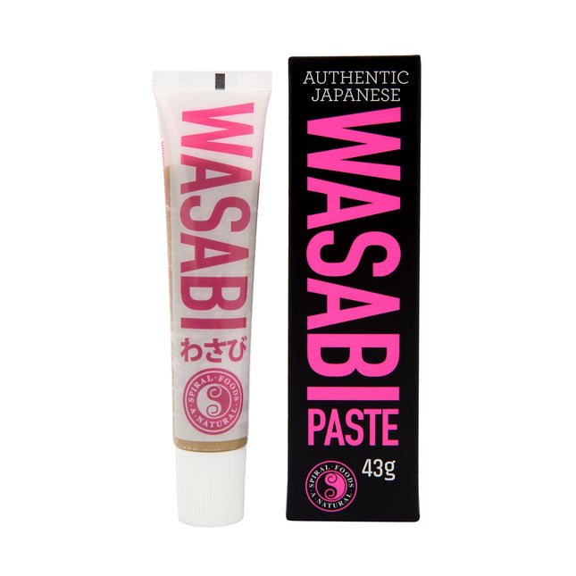 Spiral Wasabi Paste 43g tube for flavorful dishes