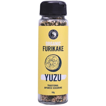 Spiral Foods organic yuzu furikake 69g jar