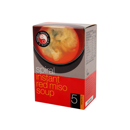 Spiral Foods Miso Red 5 Pack 7G for quick meals