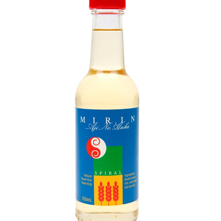 Spiral Foods Mirin 250ML bottle for cooking and seasoning