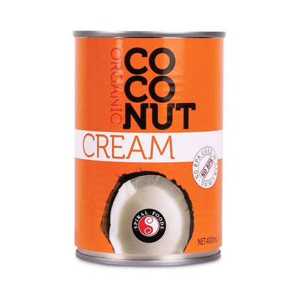 Creamy Spiral Foods Coconut Cream 400G in a can
