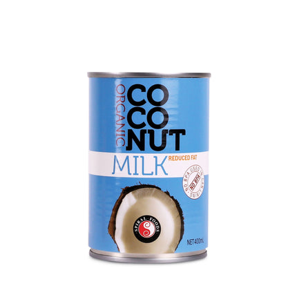 Spiral Foods reduced fat coconut milk 400G can