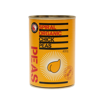 Spiral Foods chickpeas in 400g can
