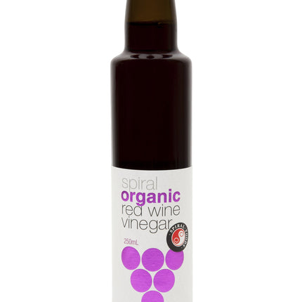 Spiral Foods red wine vinegar 250ML bottle