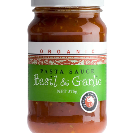 Spiral Foods Basil And Garlic 375G jar