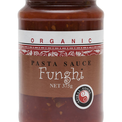 Spiral Foods organic pasta sauce with fungi mushrooms 375g