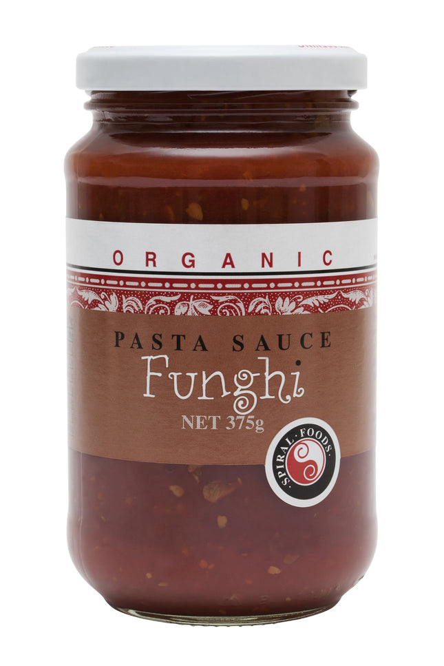 Spiral Foods organic pasta sauce with fungi mushrooms 375g