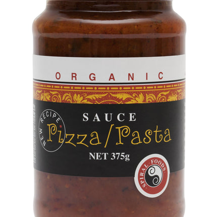 Spiral Foods pizza sauce 375G jar for pasta and pizza