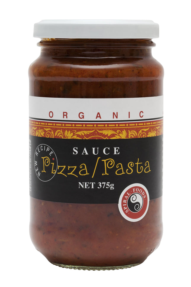 Spiral Foods pizza sauce 375G jar for pasta and pizza