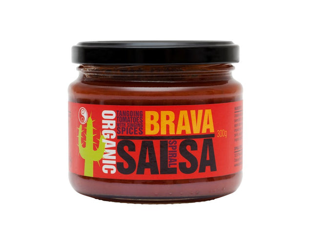 Spiral Foods salsa in spicy variant, 300G jar