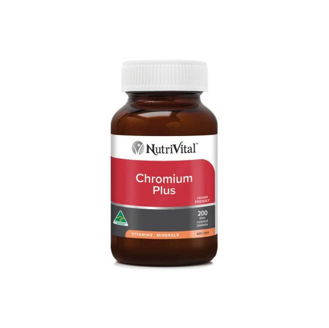 NutriVital Chromium Plus 200 tablets for enhanced wellness