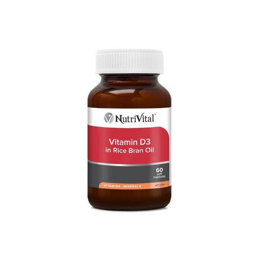 Vitamin D3 capsules supporting bone health and calcium absorption