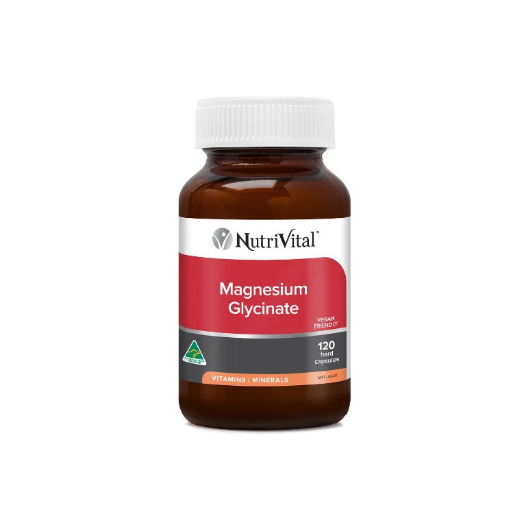 NutriVital Magnesium Glycinate dietary supplement bottle
