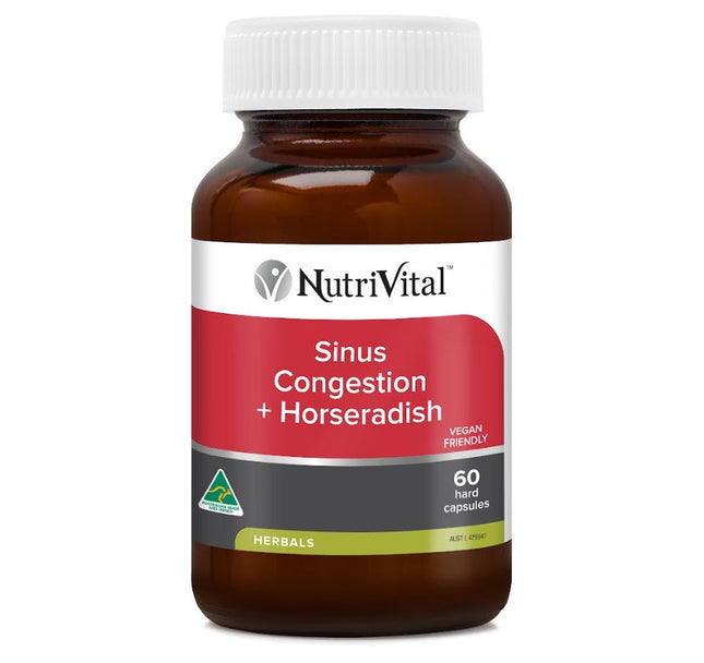 NutriVital Sinus Congestion supplement for respiratory health