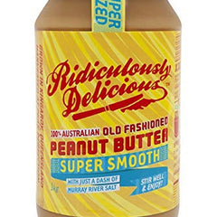 Ridiculously Delicious Super Sized Super Smooth Peanut Butter 1kg