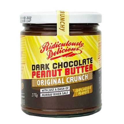 Ridiculously Delicious Dark Chocolate PB Original Crunch 270g