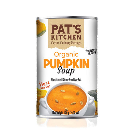 Pat's Organic Pumpkin Soup 400g x 6