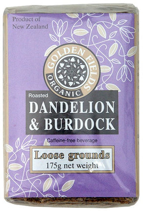 Spiral Foods Dandelion Burdock Ground 175G package