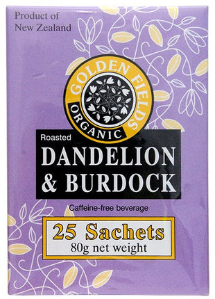 Spiral Foods Dandelion Burdock herbal supplement 80g pack