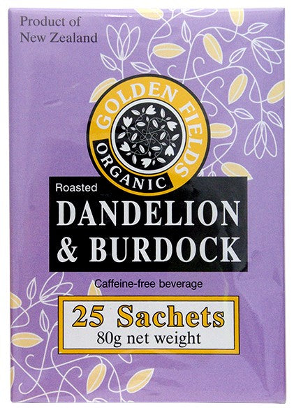 Spiral Foods Dandelion Burdock herbal supplement 80g pack