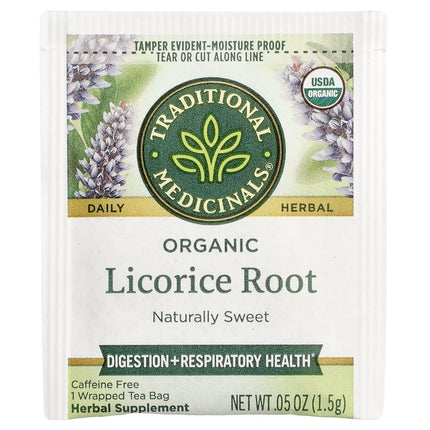 Traditional Medicinals Organic Liquorice Root herbal tea - view 3