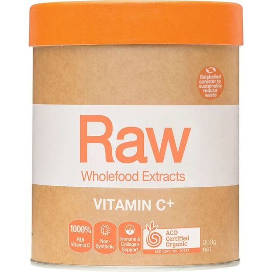 Amazonia Raw Wholefood Extracts Vitamin C+ 300g