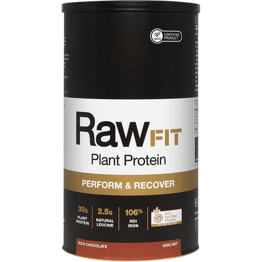 RawFit Plant Protein Perform & Recover Rich Chocolate