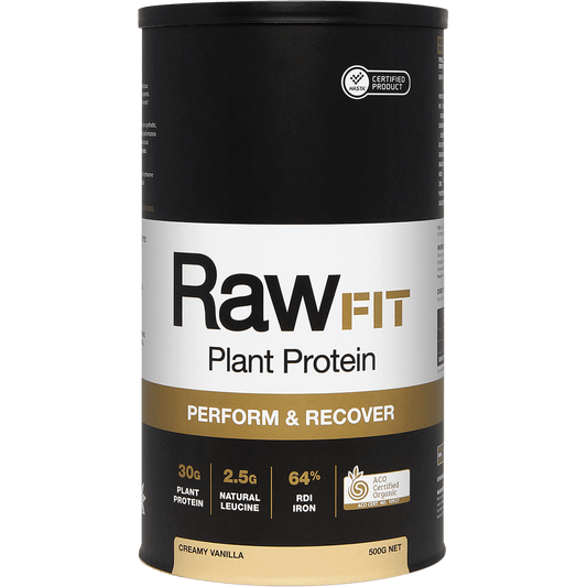 RawFit Plant Protein Perform & Recover Creamy Vanilla
