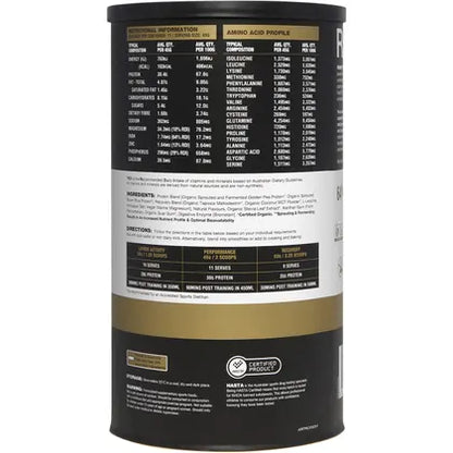 Amazonia RawFit Plant Protein Perform & Recover Creamy Vanilla 500g