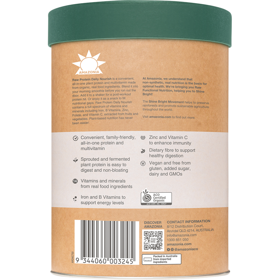 Raw Protein Daily Nourish Chocolate