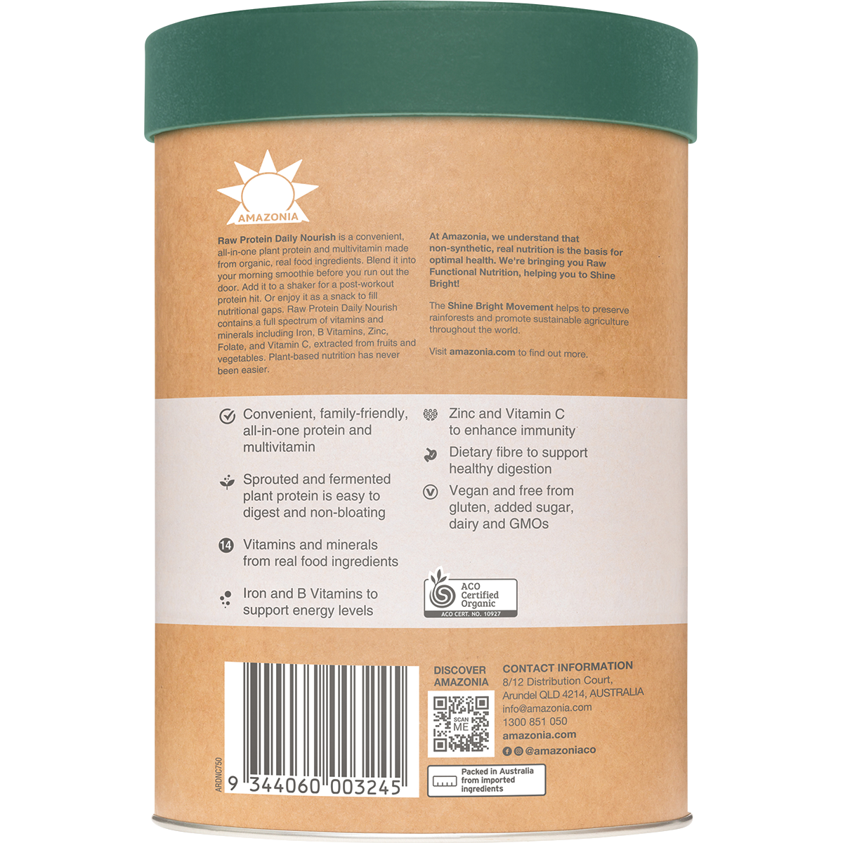 Raw Protein Daily Nourish Chocolate