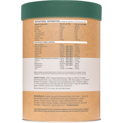 Raw Protein Daily Nourish Chocolate