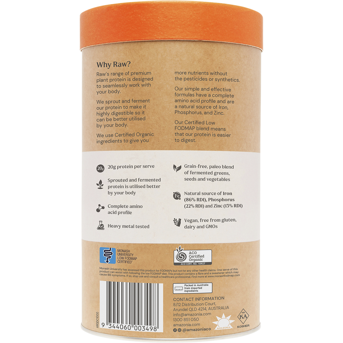 Raw Gentle Digest Paleo Protein Chocolate