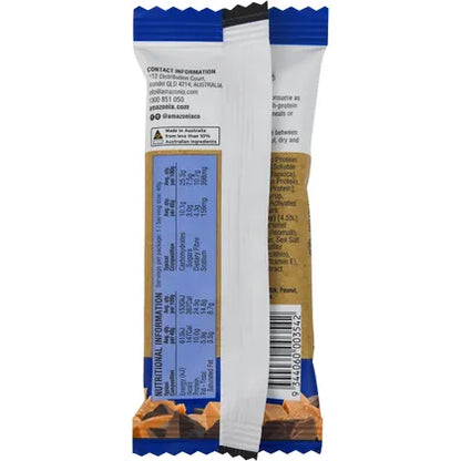 Amazonia Raw Protein Bar Salted Caramel Choc Crisp 10x40g