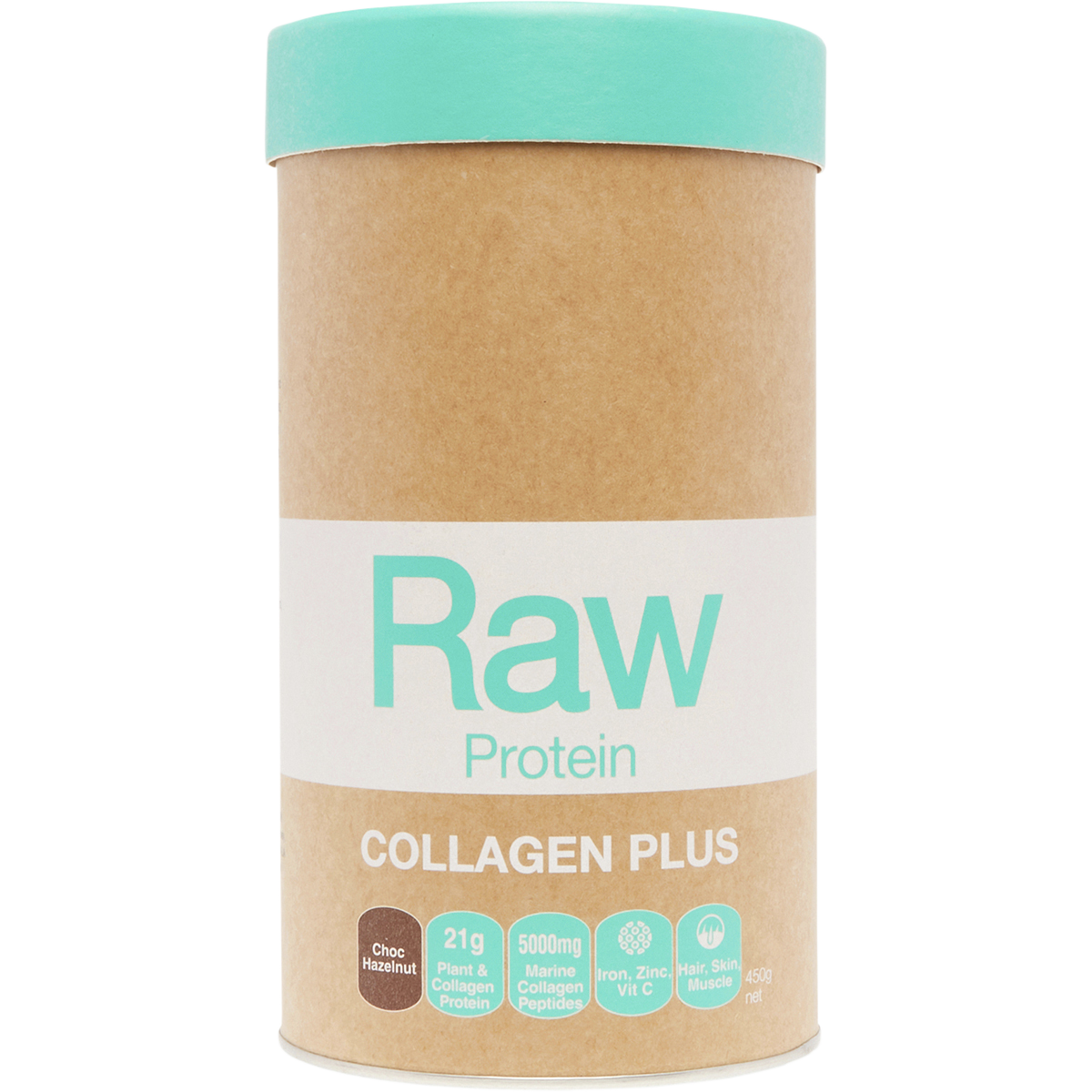 Raw Protein Collagen Plus Choc Hazelnut