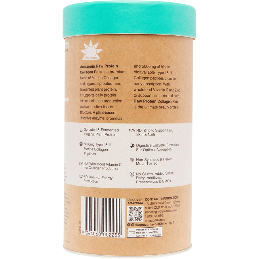 Raw Protein Collagen Plus Choc Hazelnut
