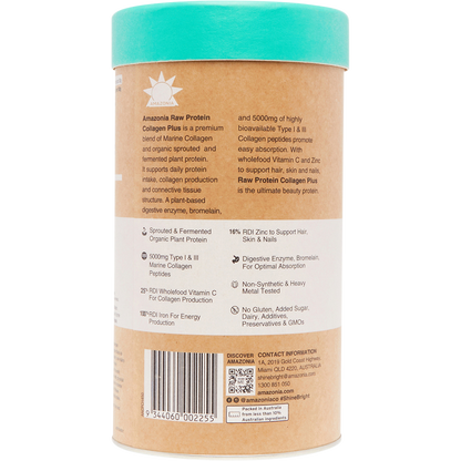 Raw Protein Collagen Plus Choc Hazelnut