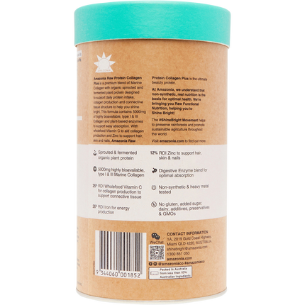 Raw Protein Collagen Plus Vanilla Maple