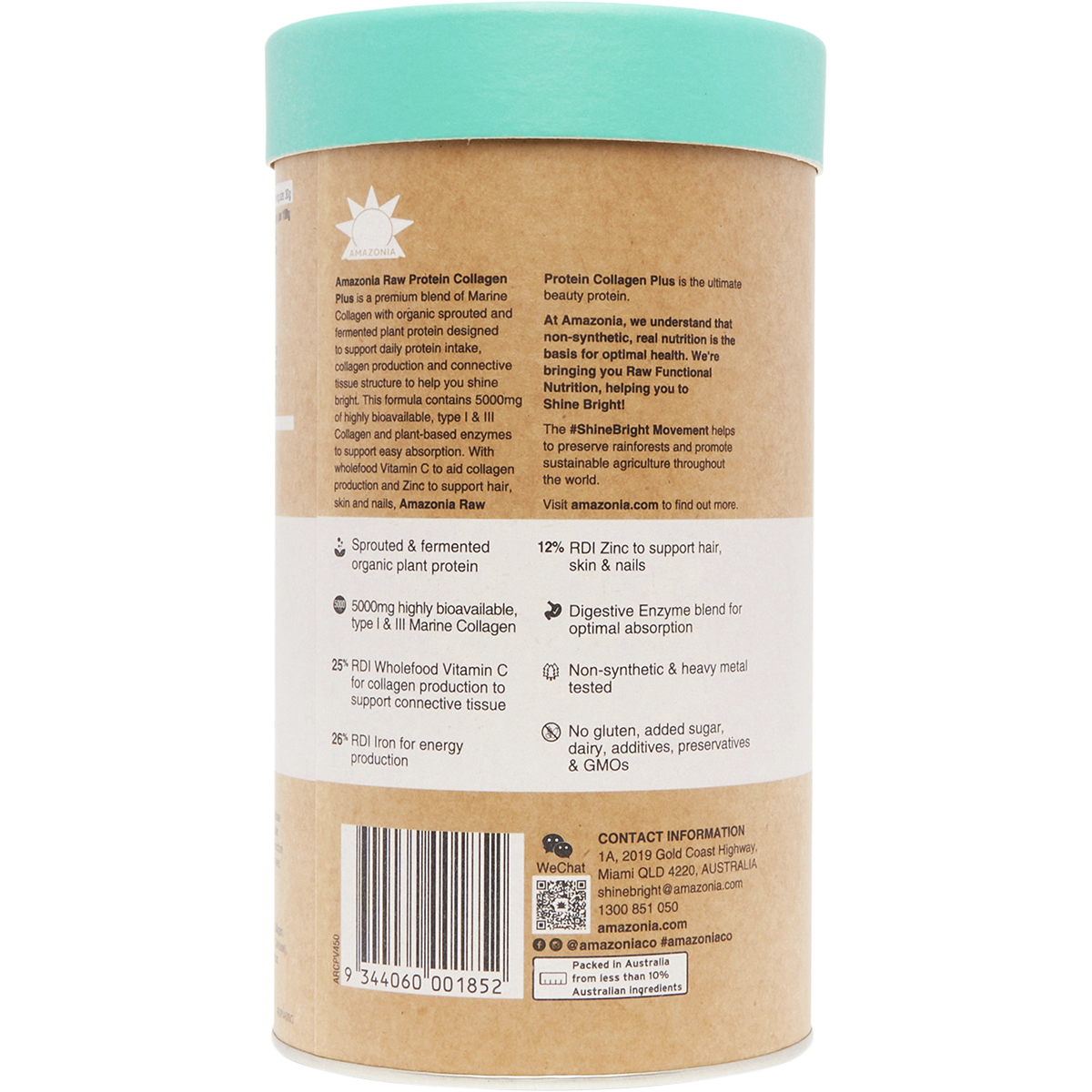 Raw Protein Collagen Plus Vanilla Maple