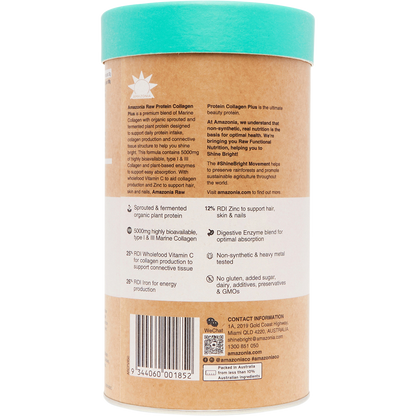 Raw Protein Collagen Plus Vanilla Maple