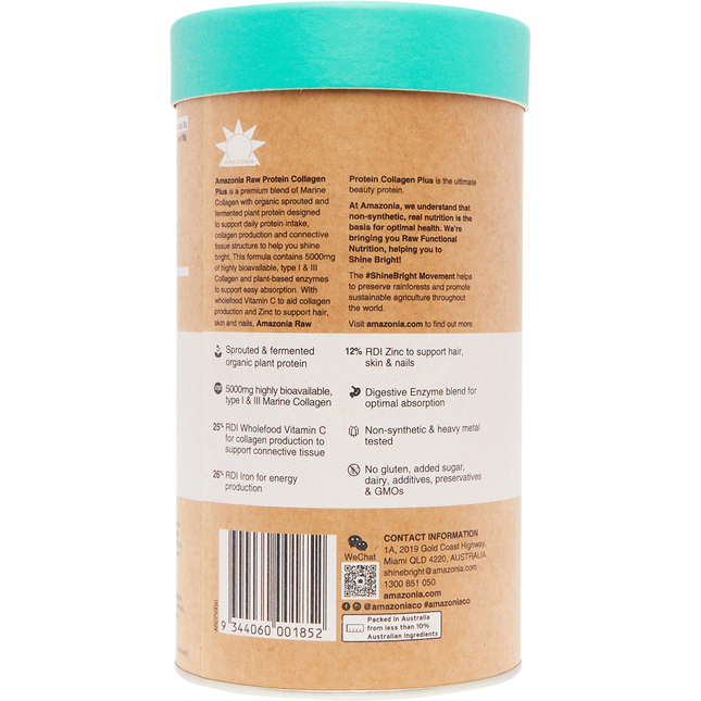 Raw Protein Collagen Plus Vanilla Maple