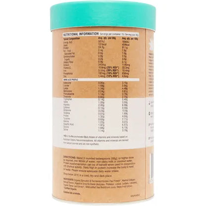Amazonia Raw Protein Collagen Plus Vanilla Maple 450g
