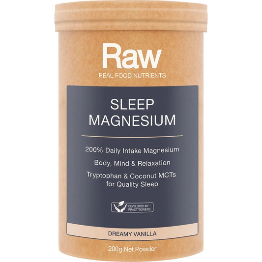 Amazonia Raw Sleep Magnesium Dreamy Vanilla 200g