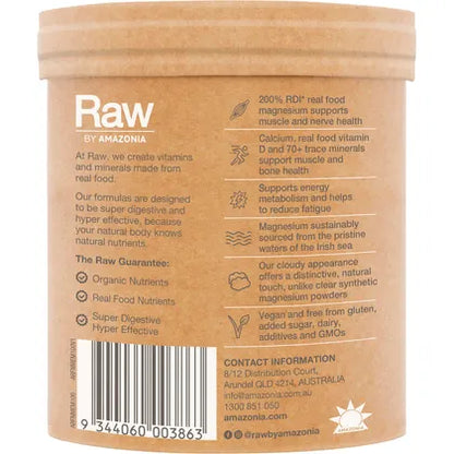Amazonia Raw Muscle Magnesium Creamy Mango 100g